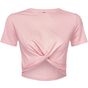 TriDri Crop-top torsadé femme Tridri® light_pink