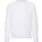 fruit of the loom Classic raglan sweat white