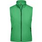 James&Nicholson Ladies´ Softshell Vest green