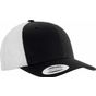 K-up Casquette Trucker modèle rétro - 6 panneaux black/white