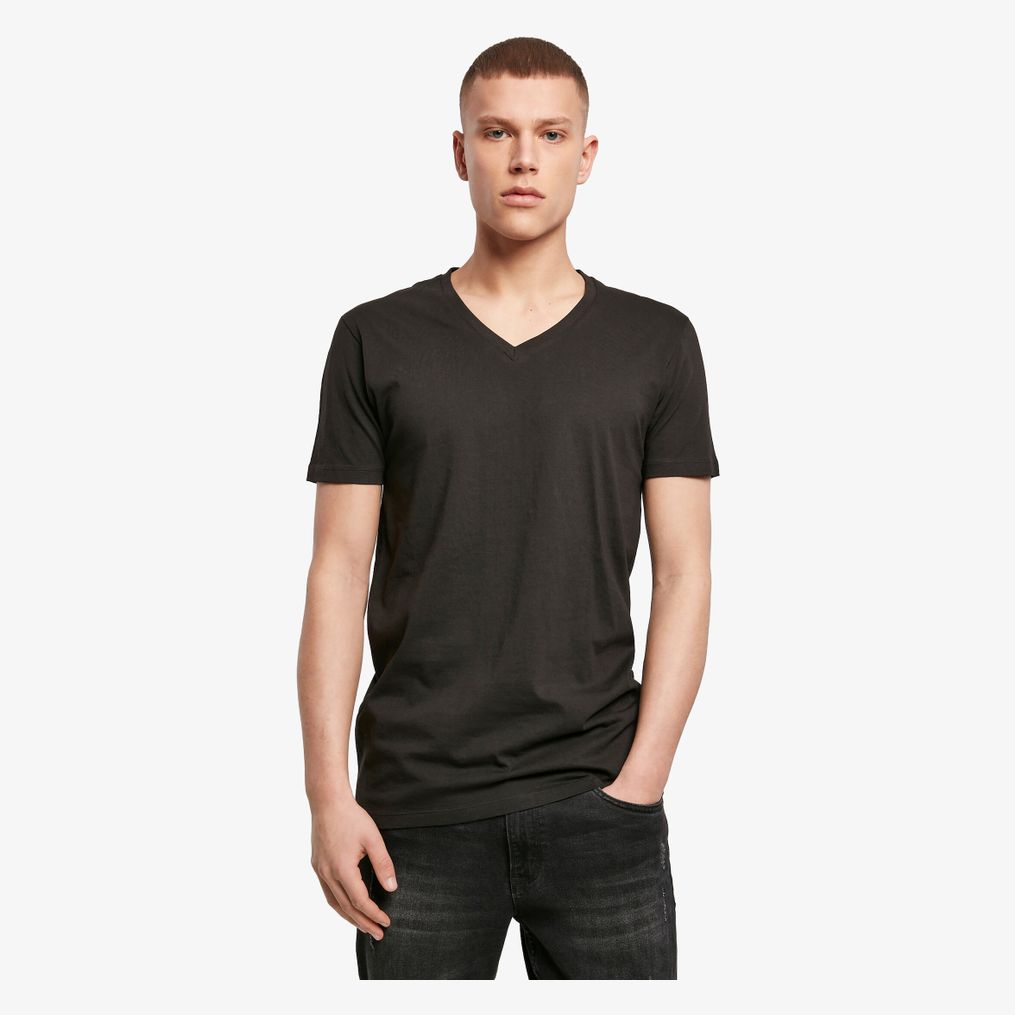 Light T-Shirt V-Neck Build Your Brand