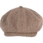K-up Casquette style newsboy  herringbone_sand