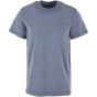 Build Your Brand Acid Washed Round Neck Tee vintage_blue