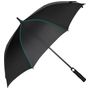 Black&Match Parapluie de golf black/kelly_green