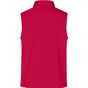 James&Nicholson Men´s Promo Softshell Vest red/black