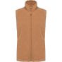 Kariban Bodywarmer micropolaire homme camel_heather