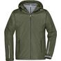 James&Nicholson Men´s 3-in-1-Jacket olive/black