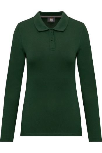 Image produit Polo manches longues femme