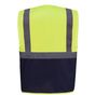 Yoko Gilet multifonction haute visibilité hi_vis_yellow/navy