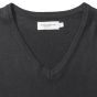 Russell Pullover col V femme black