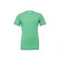 Bella Unisex triblend short sleeve tee green_triblend