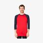 American apparel Unisex poly/cotton 3/4 sleeve raglan shirt 