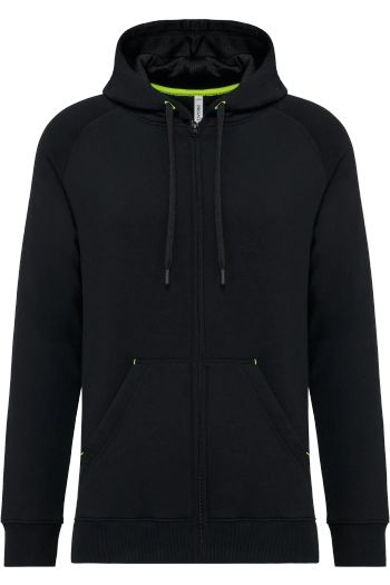 Image produit Veste zippée à capuche unisexe
