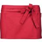 Kariban Tablier coton court red
