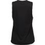 SF Clothing Women´s high neck slash armhole vest black