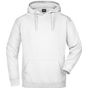 James&Nicholson Hooded Sweat white