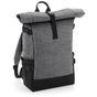 Bagbase Sac à dos coloré avec rabat enroulable grey_marl/black