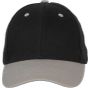 K-up Casquette - 6 panneaux black/light_grey