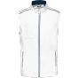 WK Designed To Work Gilet Day To Day homme - white/navy - M