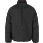 Build Your Brand Ladies Loose Puffer Jacket black