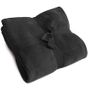 L-merch Microflush Blanket black