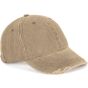 K-up Casquette vintage effet déchiré - 6 panneaux washed_swamp_green