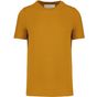 Kariban T-shirt slub écoresponsable col rond manches courtes homme - 160 g curcuma