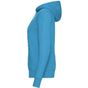 fruit of the loom Classic Hooded Sweat Lady-Fit bleu_azur