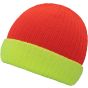 Korntex Two-tone beanie Orange / Yellow