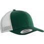 K-up Casquette Trucker modèle rétro - 6 panneaux forest_green/light_grey