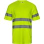 Velilla Tee-shirt en coton/polyester haute visibilité fluo_yellow