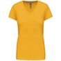 Kariban T-shirt col V manches courtes femme - yellow - XL