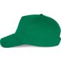 K-up Casquette coton épais - 5 panneaux kelly_green