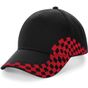 Beechfield Casquette Grand Prix black/classic_red