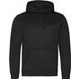 AWDis Just Hoods Sports polyester Hoodie jet_black