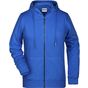 James&Nicholson Ladies´ Zip-Hoody royal_heather