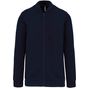 kariban Veste molleton zippée homme navy