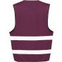 Result Core enhanced visibility vest burgundy
