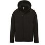 Kariban Parka softshell doublée capuche homme  black