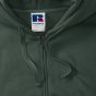 Russell Authentic Sweat capuche zippé homme bottle_green