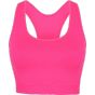 SF Clothing Women´s work out cropped top neon_pink