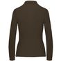 Kariban Polo manches longues femme dark_khaki