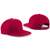 Beechfield Casquette snapback rappeur à 5 panneaux classic_red