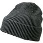 Myrtle Beach Ribbed Beanie anthracite/black
