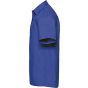 Russell Chemise en Popeline Polyester/Coton classique manches courtes homme bright_royal