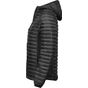 Tee Jays Ladies hooded outdoor crossover black/black_melange