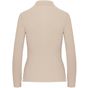 Kariban Polo manches longues femme light_sand