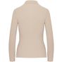 kariban Polo manches longues femme light_sand