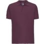 Russell Polo homme 100% coton Ultimate burgundy