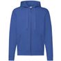 fruit of the loom Classic Hooded Sweat Jacket royal_blue